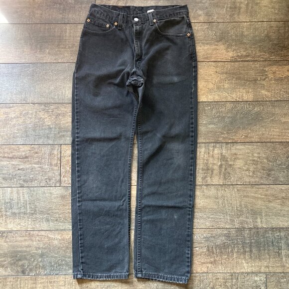 Vintage 2000 Black Levi's 505 32W x 32L - Made in USA - Picture 7 of 14